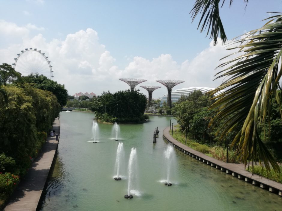 シンガポールの乾季の風景