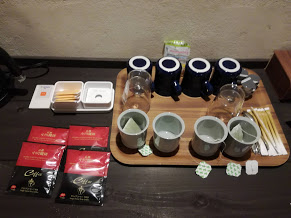 NIPPONIA篠山城下町ホテルYAMAJINO客室　お茶セット