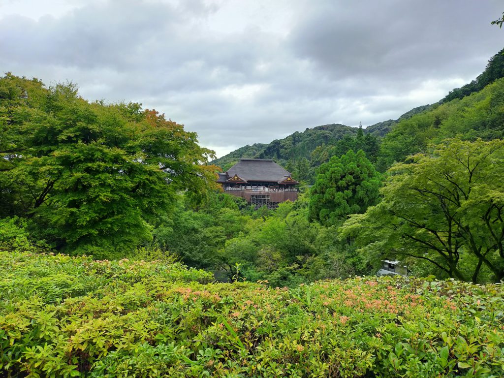 京都清水寺　遠景