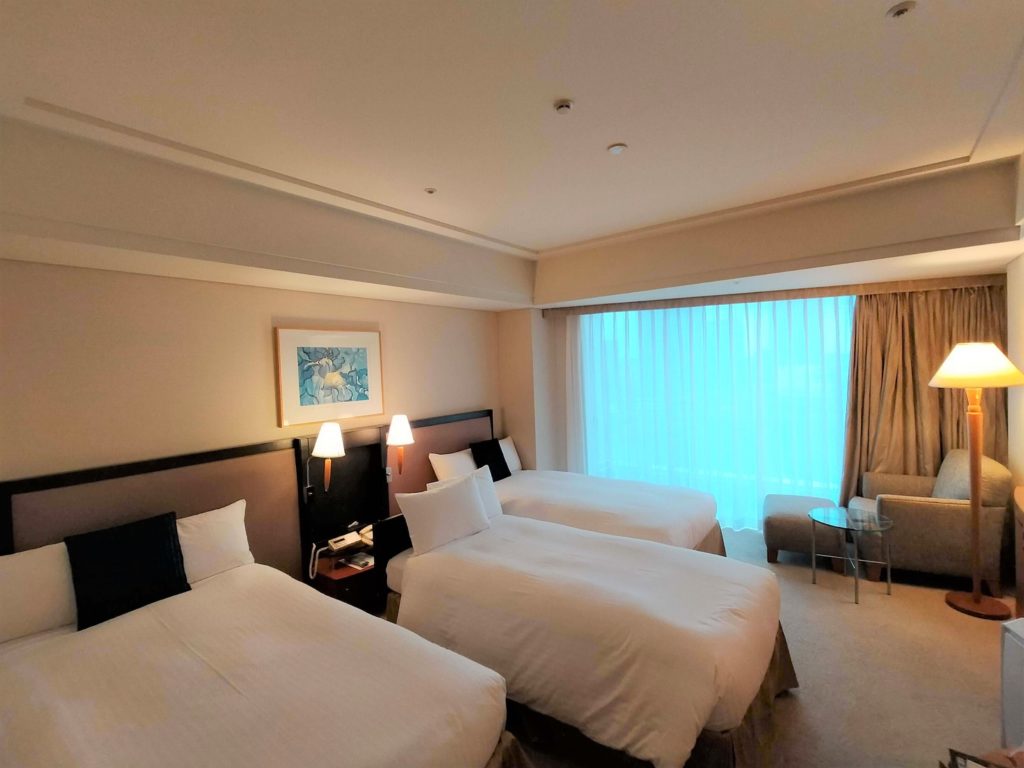 横浜ベイホテル東急のベイニューのお部屋全体の画像