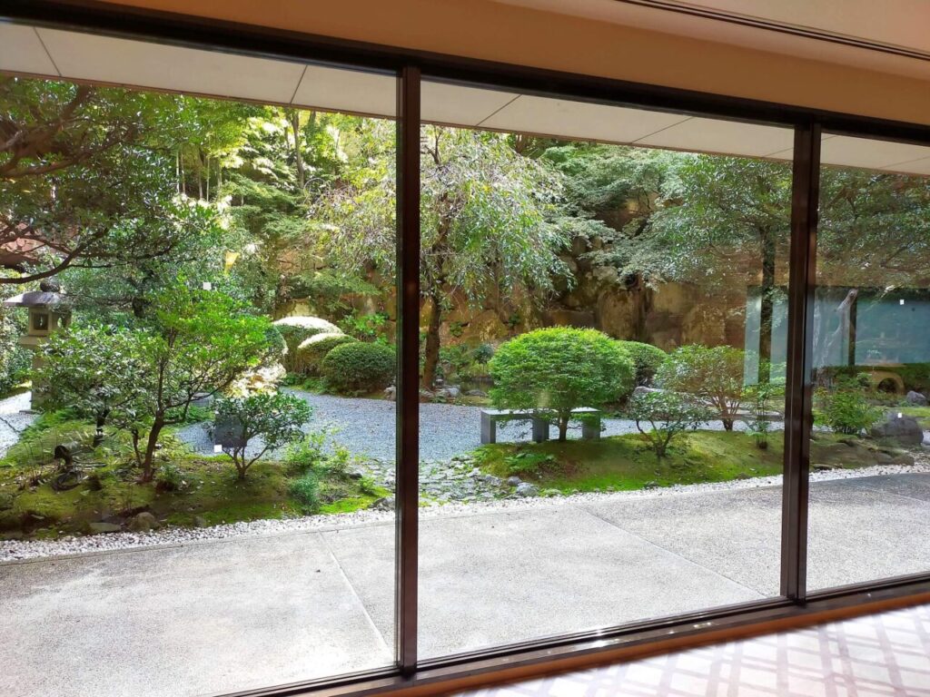 ハイアットリージェンシー京都の中庭